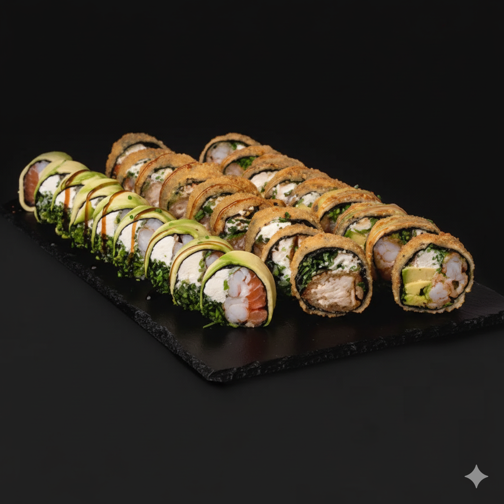 Uramaki especial sin arroz